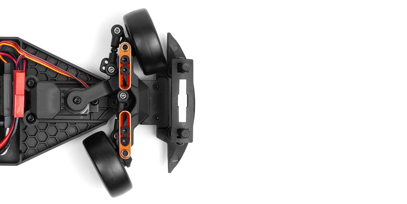 HPI D24 mit großem Lenkwinkel