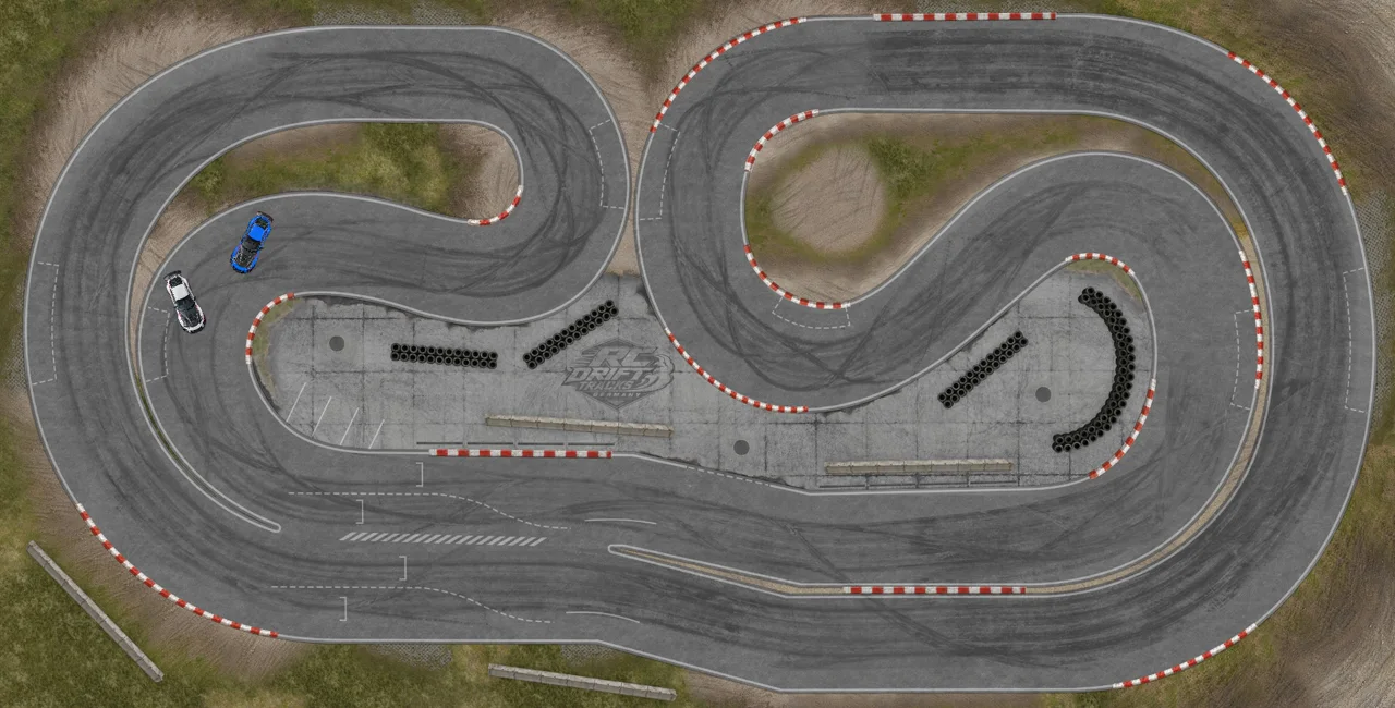 HIGH END DRIFT – animierte Streckenvorschau