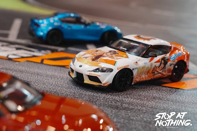 RC Drift Autos auf einer DriftTracks 1:24 Strecke