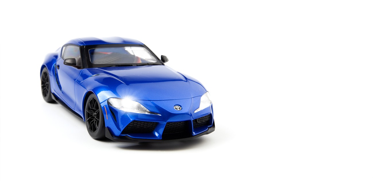 HPI Stage-D24 Toyota GR Supra mit LED-Beleuchtung