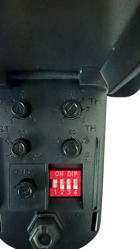Transmitter settings