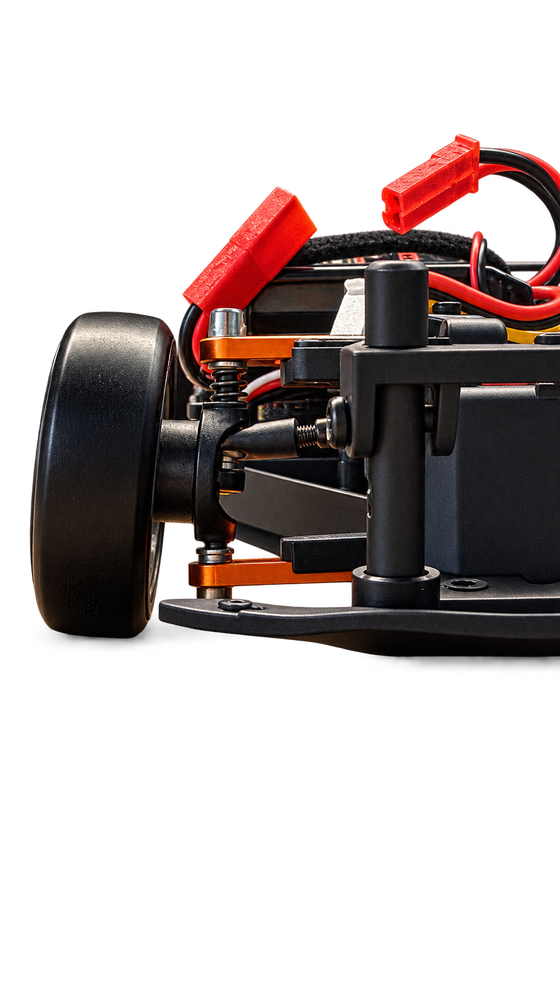Front camber viewed from the front