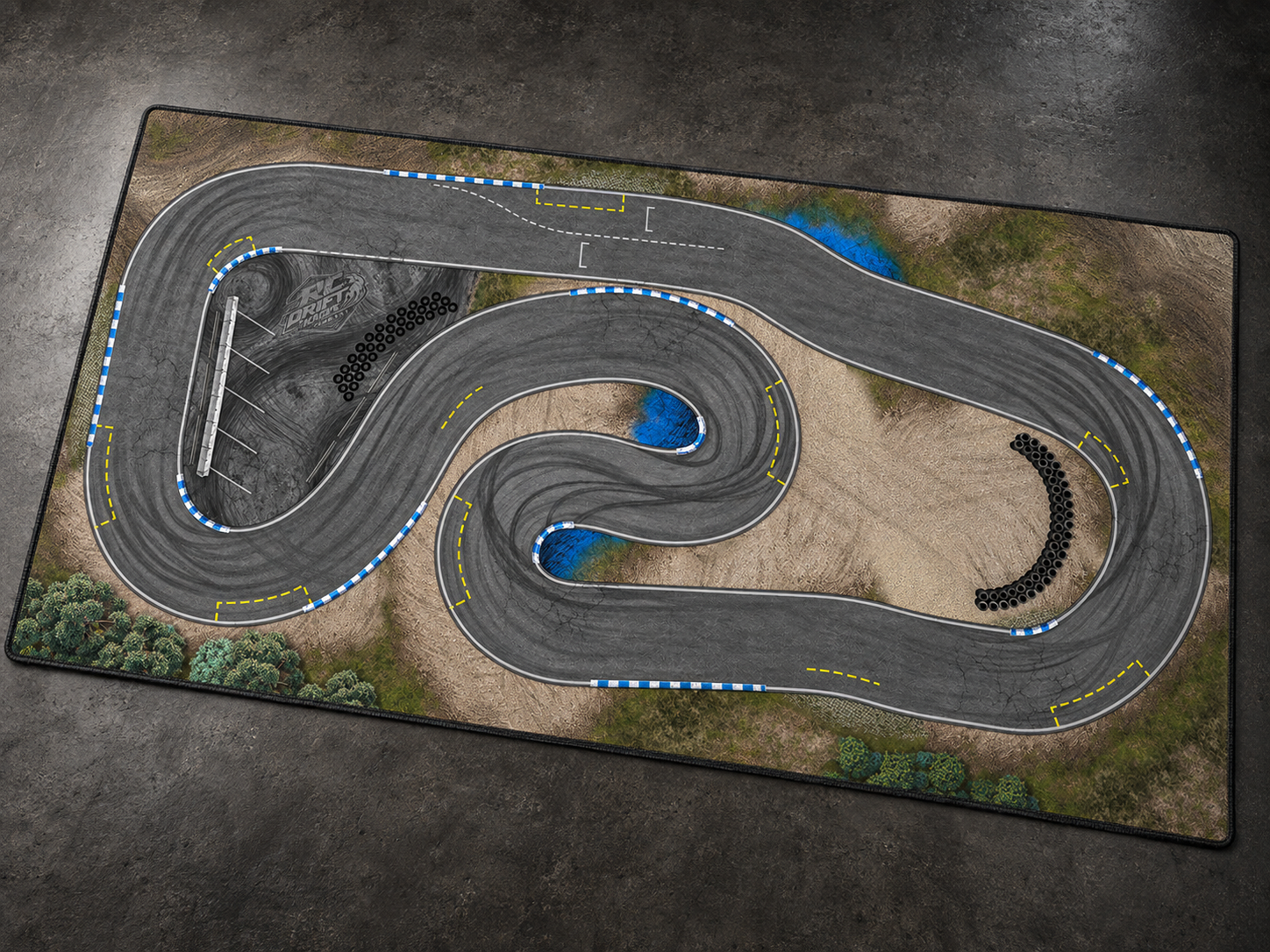Drift Heaven RC drift track layout