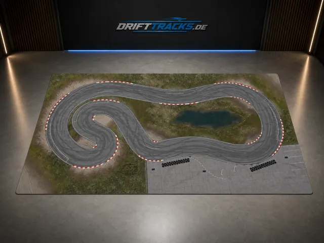 LAKESIDE DRIFT CIRCUIT – 480 × 250 cm