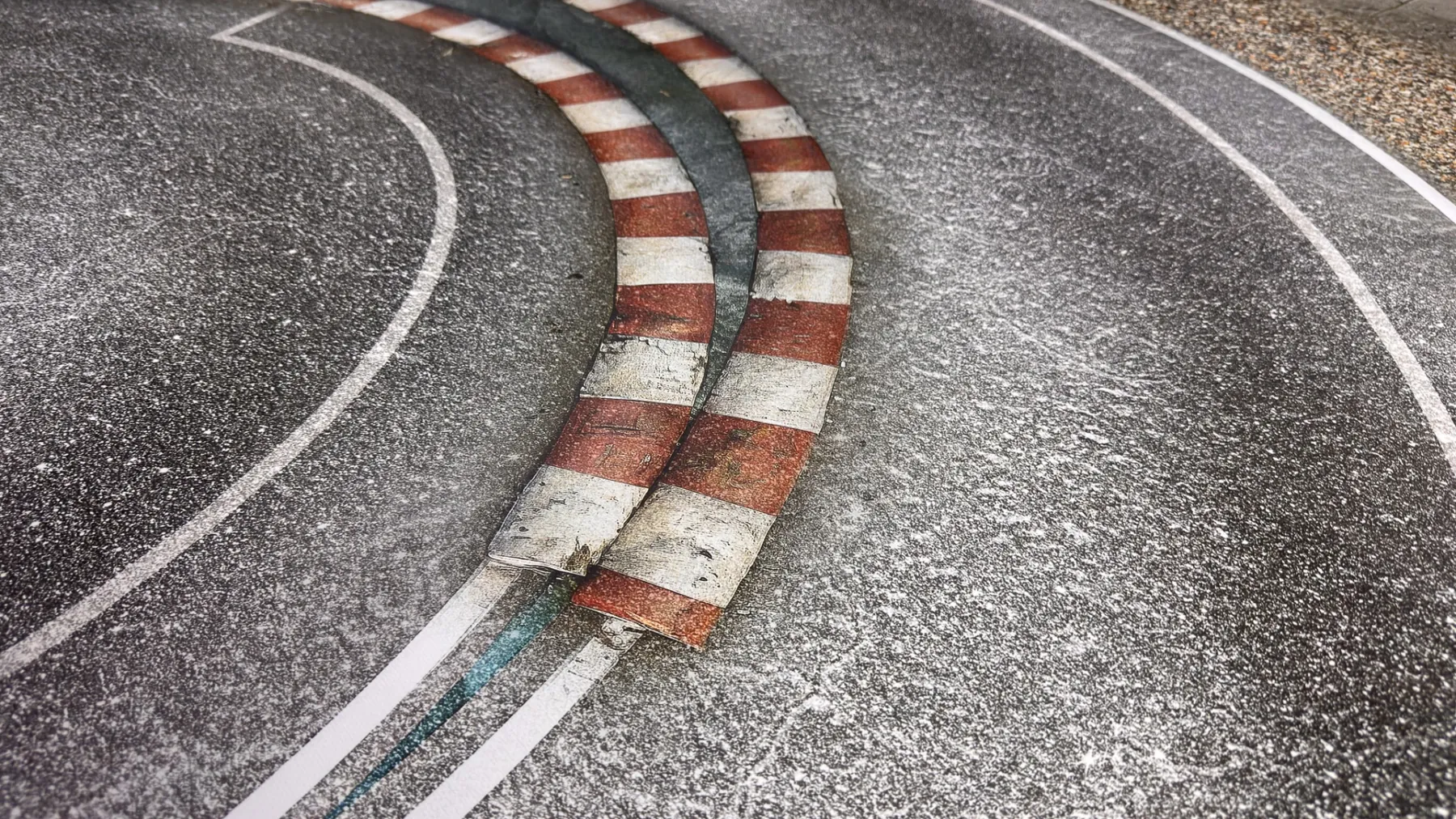 Curbs in Detailaufnahme